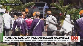 VIDEO: Kemenag Tanggapi Insiden Pesawat Calon Haji