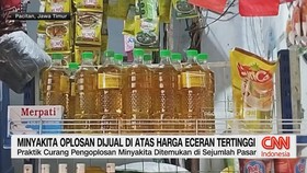 VIDEO: Minyakita Oplosan Dijual di Atas Harga Eceran Tertinggi