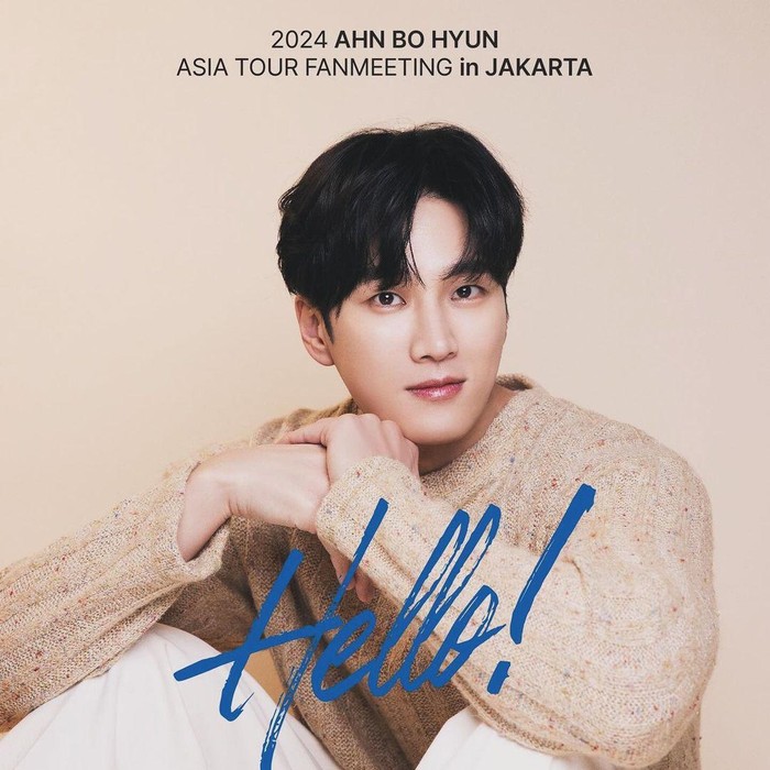 Poster fanmeeting Ahn Bo Hyun/Foto: Instagram.com/nb_entertainmentindonesia