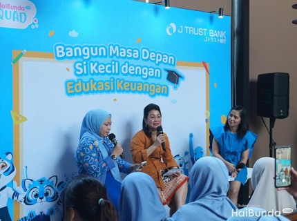 7 Potret Talk Show Tips Mengenalkan Keuangan pada Anak Sejak Dini Bareng J TRUST BANK