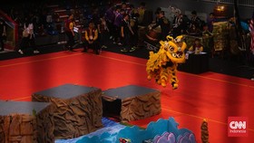 FOTO: Gerak-gerak Lincah di FOBI World Barongsai Championship 2024