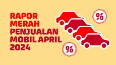 INFOGRAFIS: Rapor Merah Penjualan Mobil April 2024