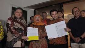 VIDEO: Golkar Resmi Usung Khofifah-Emil Dardak di Pilkada Jatim