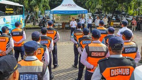 Rekayasa Lalin dan Info Parkir pada Pencanangan HUT ke-497 Jakarta