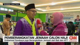 VIDEO: Suasana Persiapan Pemberangkatan Jemaah Calon Haji