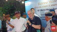 Presiden WWC Puji World Water Forum di Bali: Terbaik dalam 30 Tahun