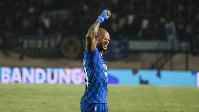 Gol Sensasional David da Silva di Injury Time Dongkrak Persib Raih Titel Juara