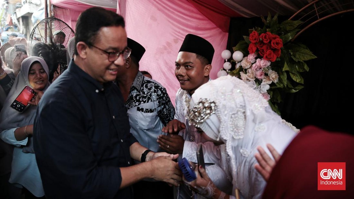 FOTO: Anies Baswedan Halalbihalal Bersama Jaringan Rakyat Miskin Kota