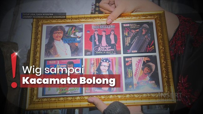 Gaya Nyentrik Jhonny Iskandar Dikenang Abadi Meski Sudah Tutup Usia