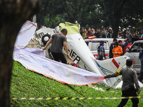 Kronologi Kecelakaan Pesawat Latih di Bogor yang Tewaskan Anggota TNI