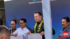 Elon Musk Resmikan Starlink di Bali, Jokowi Batal Hadir