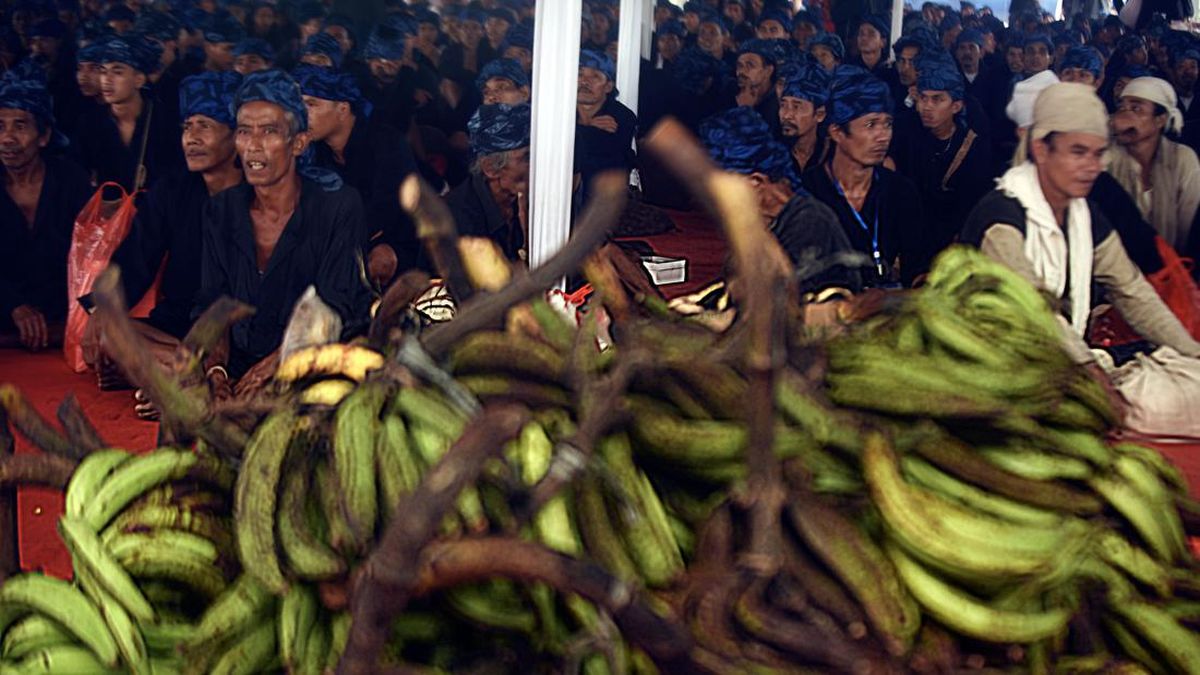 FOTO: Kesakralan Ritual Seba Adat Badui