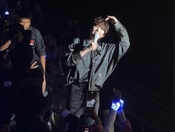 Saat Kyuhyun Nyanyikan Lagu Mahalini Sisa Rasa di Konser Solonya