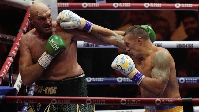 Pertandingan Ulang Usyk-Fury: Tidak Akan Menyatukan Semua Sabuk