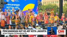 VIDEO: Pencanangan Hut Ke-497 Kota Jakarta.