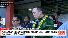 VIDEO: Peresmian Peluncuran Starlink oleh Elon Musk.