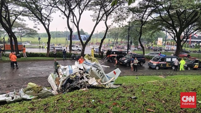 Indonesia Flying Club Diselidiki Polisi Terkait Kecelakaan Pesawat di BSD