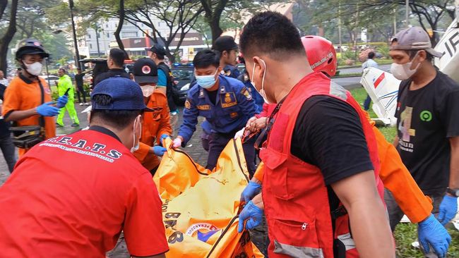 Identification of three Victims Killed by Aircraft Crash in BSD Metropolis