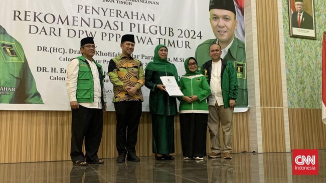 PPP Jawa Timur Dukung Pasangan Khofifah Indar Parawansa dan Emil Dardak di Pilkada 2024