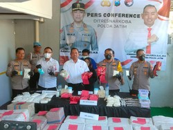 Home Industry Ekstasi dan Pil Koplo di Kertajaya Surabaya Digerebek