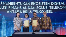 Sinergi BRI-Telkomsel Buat Solusi Finansial dan Digital Terintegrasi