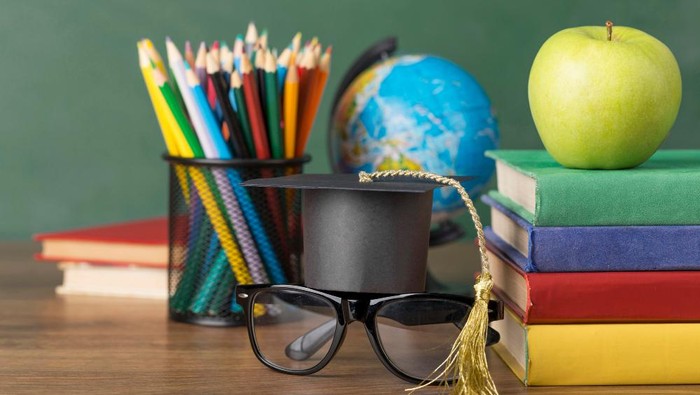 ilustrasi ruang kelas sekolah