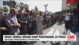 VIDEO: Israel Kembali Serang Kamp Pengungsian, 20 Tewas