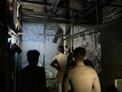 Kantor Dinas Perkim Majene Kebakaran, Diduga gegara Korsleting Listrik