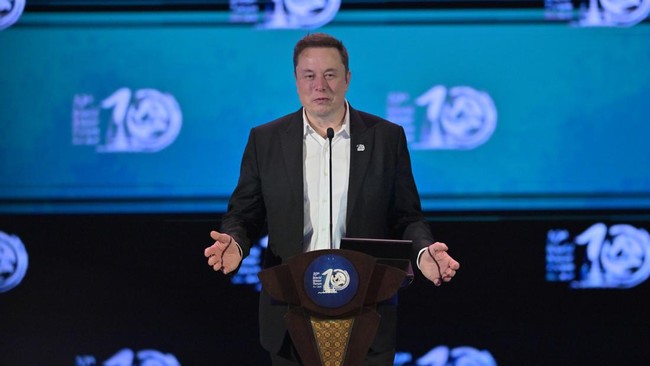 CEO Tesla, SpaceX dan X, Elon Musk, menyatakan bakal berinvestasi di Indonesia namun tak mendetailkan di bidang apa. 
