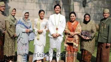 Dihadiri Titiek Soeharto, Intip 7 Foto Pernikahan Anak Onky Alexander 'Catatan Si Boy'