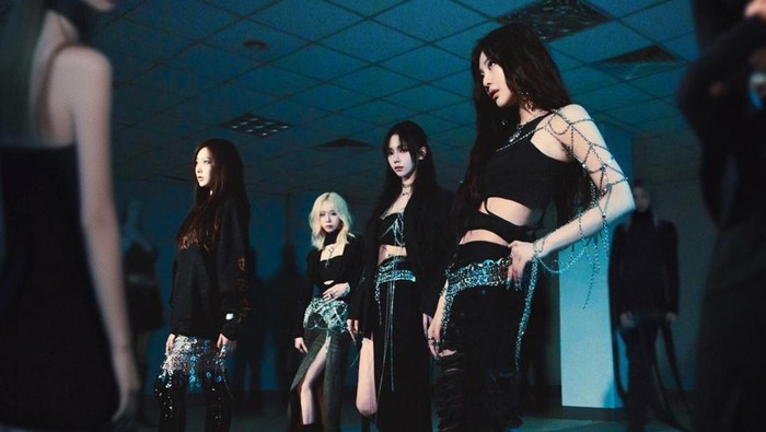 aespa Tampil Fierce dalam Foto Konsep Lagu Terbaru 'Armageddon'