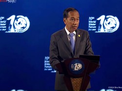 Jokowi Kenalkan Prabowo Sebagai Presiden Terpilih RI di Hadapan Delegasi WWF