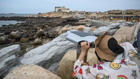 FOTO: 'Mengintip' Taiwan Sambil Menikmati Keindahan di Pulau Pingtan