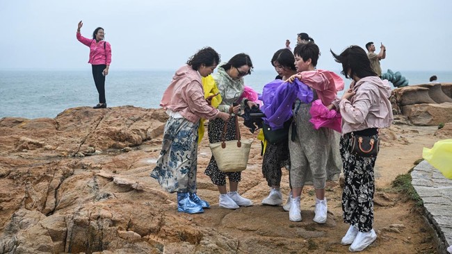 FOTO: 'Mengintip' Taiwan Sambil Menikmati Keindahan di Pulau Pingtan