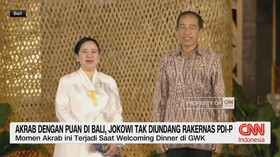 VIDEO: Akrab dengan Puan di Bali, Jokowi Tak Diundang Rakernas PDI-P.