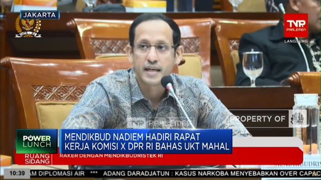 Nadiem Buka-bukaan Soal UKT, Pimpinan DPR Malah Makin Bingung