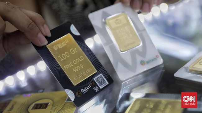 Harga jual emas Antam kembali mencetak rekor tertinggi usai naik Rp20 ribu menjadi ke Rp1.429.000 per gram pada Jumat (13/9).