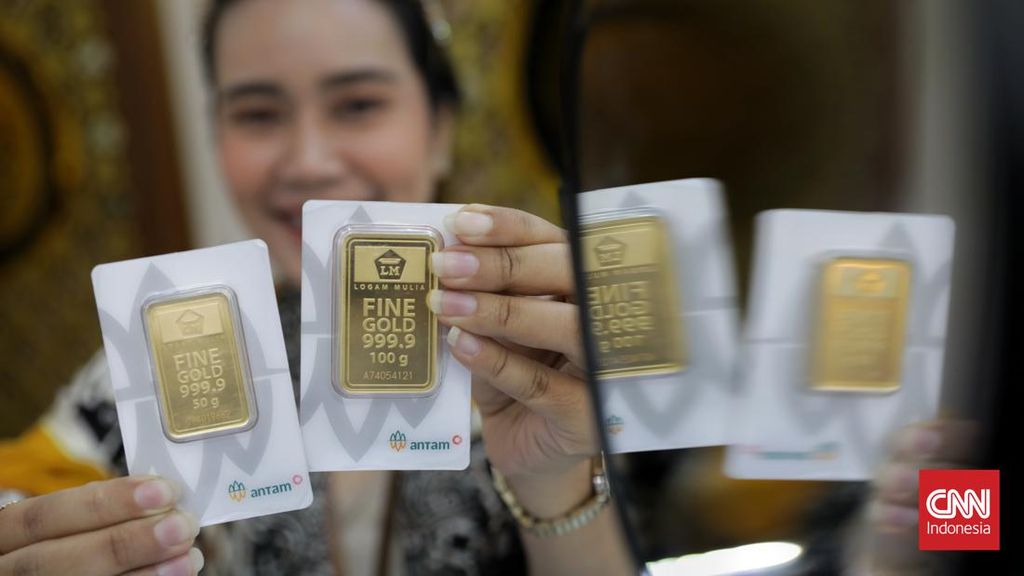 Harga Emas Antam Cetak Rekor Lagi, Tembus Rp2,917 Juta per Gram