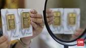 Harga Emas Rontok 3 Hari Berturut