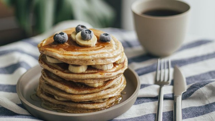 Ilustrasi pancake Ilustrasi pancake