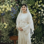 Penampilan Elegan Erina Gudono saat Gelar Pengajian 4 Bulanan di Istana Bogor