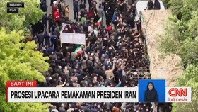 VIDEO: Prosesi Upaca Pemakaman Presiden Iran