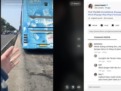 Seleb Tiktok yang Bikin Konten Nyangkut di Busway Bakal Ditilang! Segini Dendanya