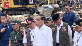VIDEO: Jokowi Tinjau Lokasi Banjir Bandang Lahar Dingin Gunung Marapi