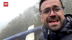 VIDEO: Vlogger Turki Tunjukkan Kehancuran Helikopter Presiden Arisi