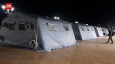VIDEO: Badai Terjang Italia, Puluhan Warga Tinggal di Tenda
