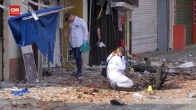 VIDEO: Dua Serangan Bom Hantam Kolombia, 2 Polisi Dilaporkan Tewas