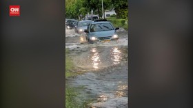 VIDEO: Belanda Dilanda Banjir, Warga Diminta Waspadai Cuaca Buruk