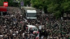 VIDEO: Ribuan Warga Iran Hadiri Pemakaman Presiden Ebrahim Raisi