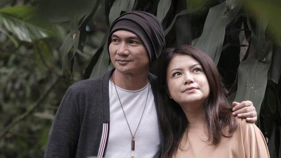 Potret harmonis Anji dan Wina Natalia.